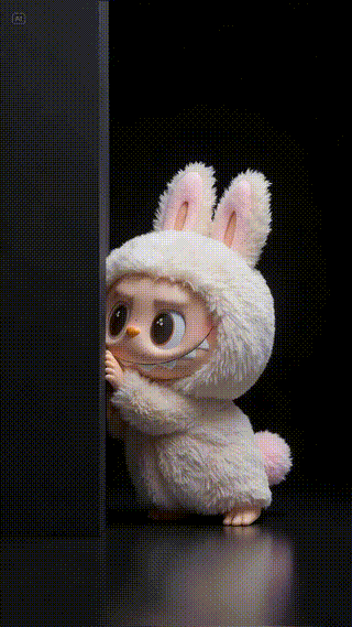 Labubu Turning Head To Please You